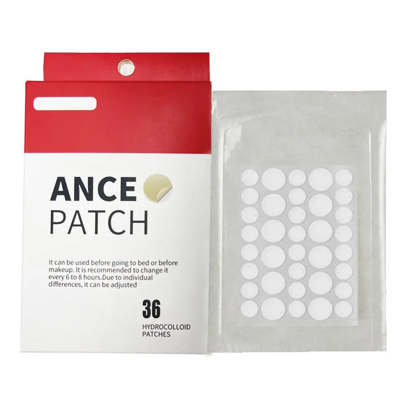 36 Piece Round Pimple And Acne Removal Tools Hydrocolloid Invisible Waterproof Anti Acne Removal Pimple Patches ★ Free Shipping