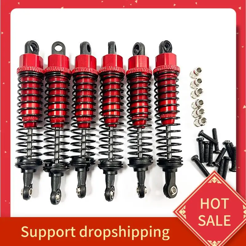 

B44C 6Pcs Metal Oil Shock Absorber Damper For LAEGENDARY Legend 1/10 RC Car Upgrade Parts Accessories