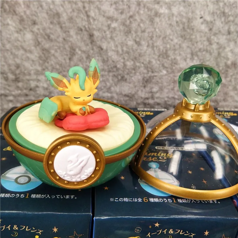Pokemon Blind Box Sleep Ibuki Version Monster Ball Anime Figures Gift Surprise Color Box Set