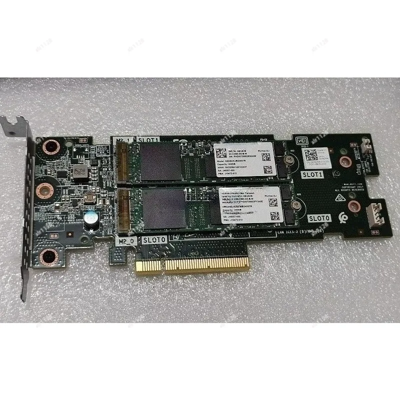 Server BOSS Controller Card 0K4D64 with Dual 240G M.2 SSD 0TC2RP Used Disassembled Spare Parts