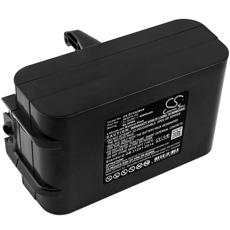 Vacuüm 4000Mah Batterij Voor Dyson 205794-01/04 965874-02 Dc61 Dc62 Dc58 Dc62 Dier Dc74 Dier Absoluut V 6 Animalpro