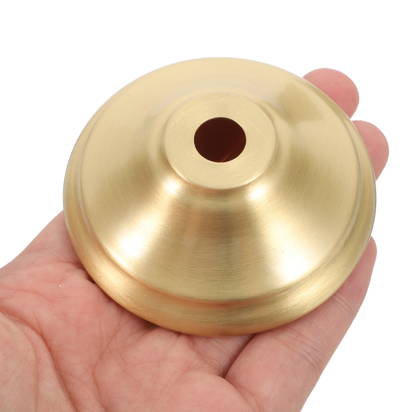 النحاس مقبس الإضاءة كوب حامل مصباح النحاس النقي نهائي لغطاء مصباح الحديث DIY جزء تركيبة الإضاءة الزخرفية