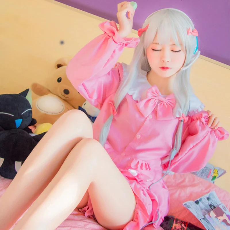 Anime Adult comic teacher eromanga division sagiri cosplay