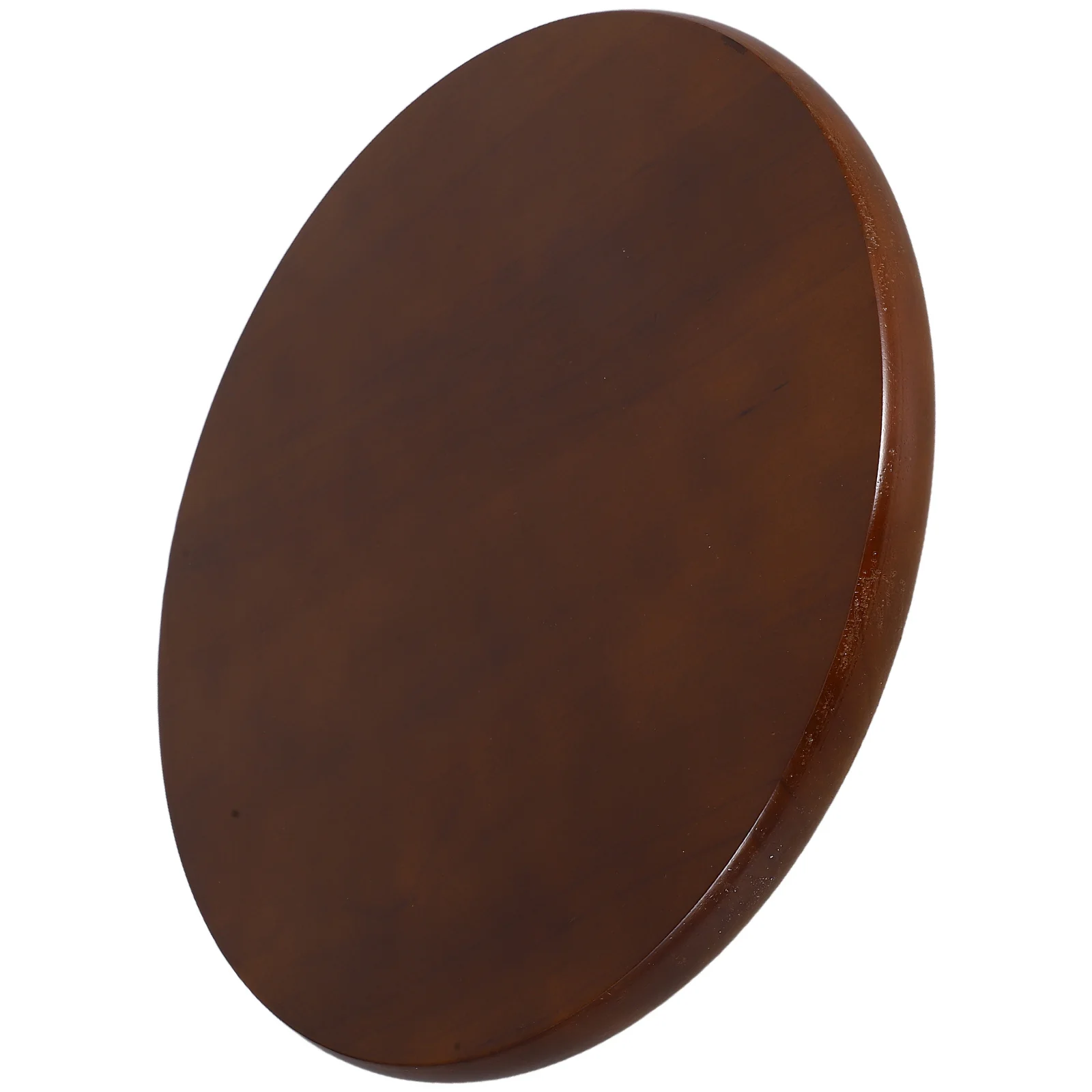 Solid Wood Round Stool Top Replacement Bar Stool Seat Ergonomic Wooden Chair Seat for Bars Dining Cafeterias