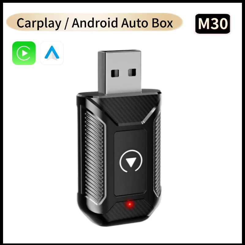 

Проводной и беспроводной адаптер CarPlay Android Auto с USB-ключом Smart Mini Box Plug and Play для VW Nissan Toyota OEM Stereo