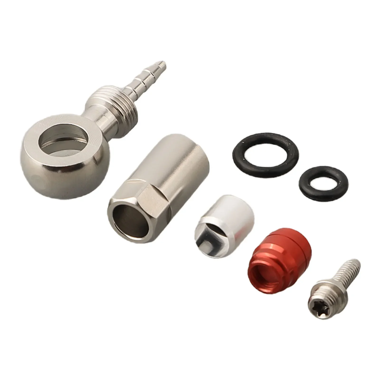Bike Cable End Banjo Connector Set For SRAM LEVEL RED HRD Compatible With For Elixir Models Includes Sealing Rings