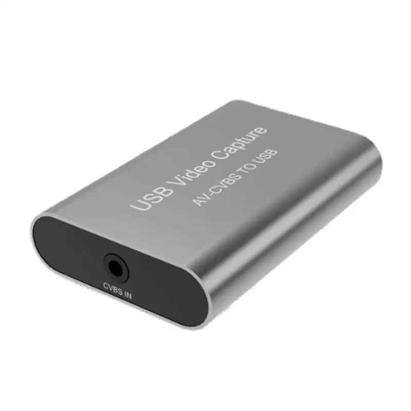 AS95 USB Video Audio Capture Card Adapter for VHS to DVD, Type-C, for Windows 11/10/for XP, AV CVBS Input