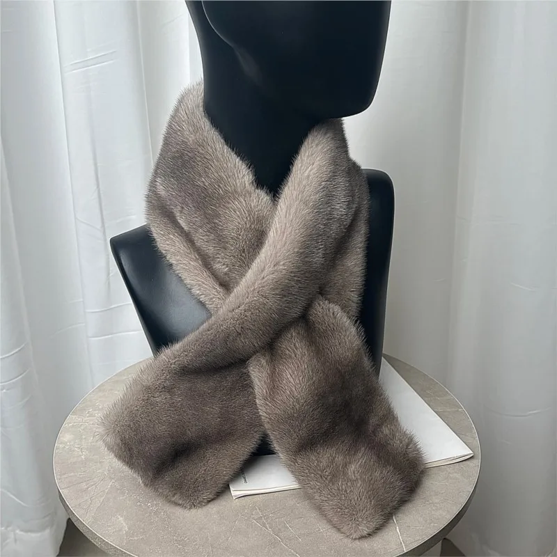 

Simple fleece and thickened neck scarves for both men women