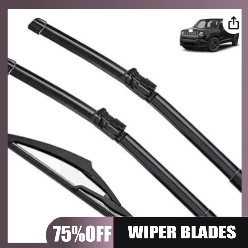 

Suitable for Jeep Renegade 2015-2019 22+20+9.5 wiper blades