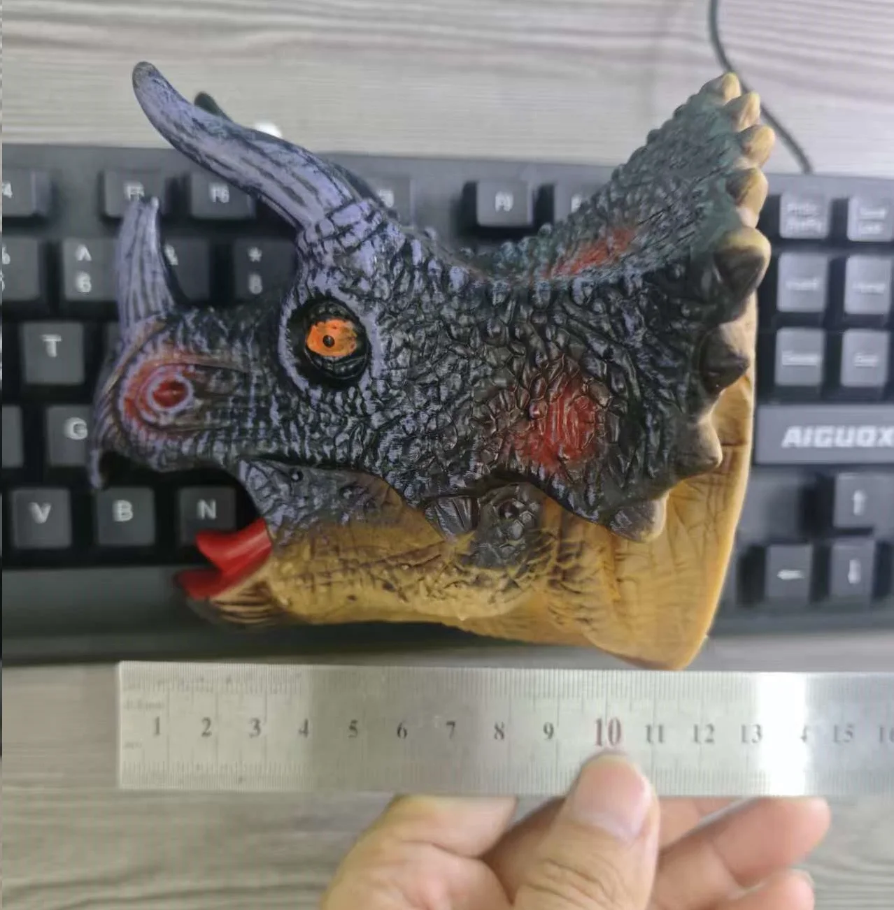 Fantoches de mão cabeça de dinossauro modelo brinquedo t-rex dino jurass tubarão parque bonecas dinossauro mundos brinquedo de pelúcia macio para meninos crianças presentes