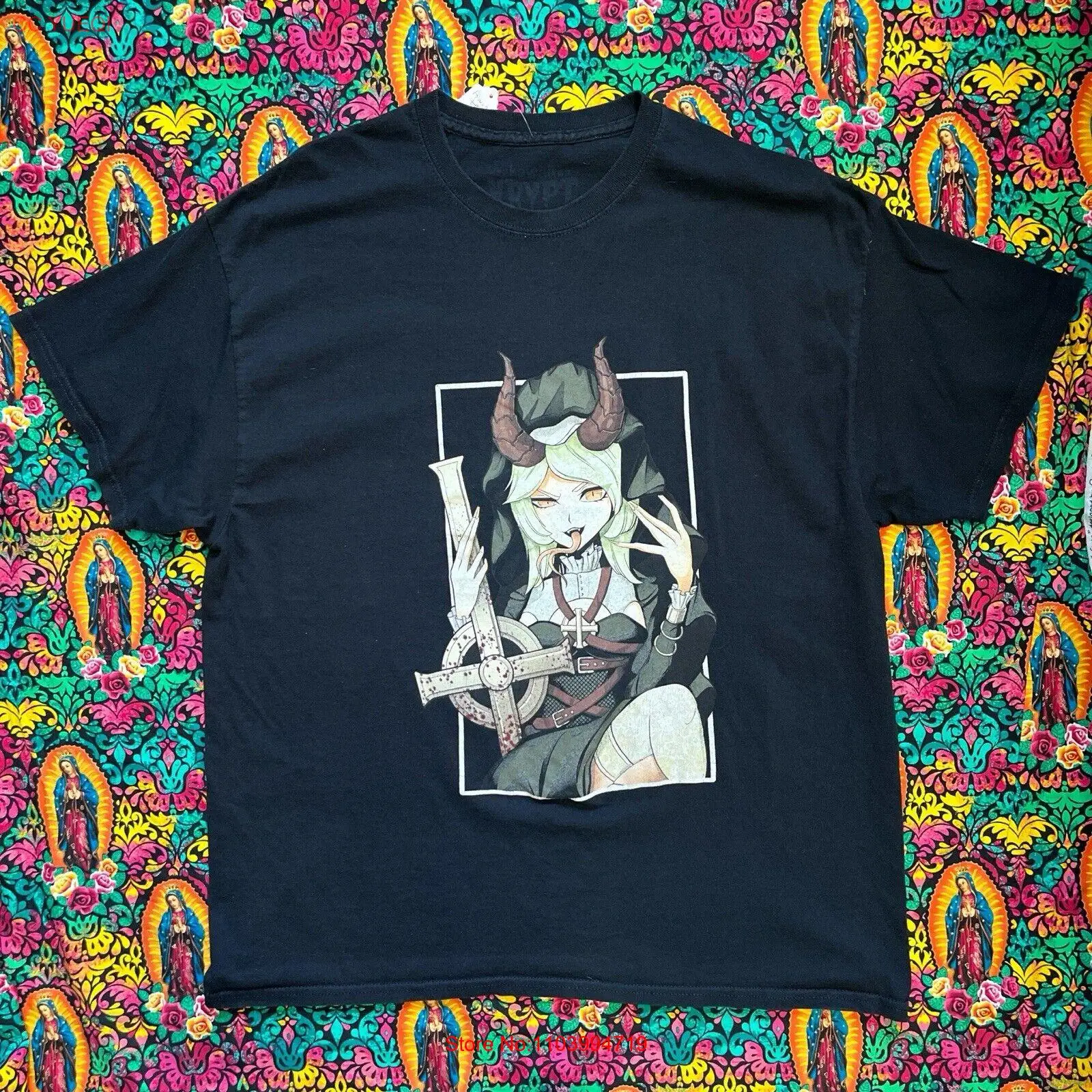 Kawaii Krypt Demon Nun Girl T Shirt Japanese Manga Anime Jdm