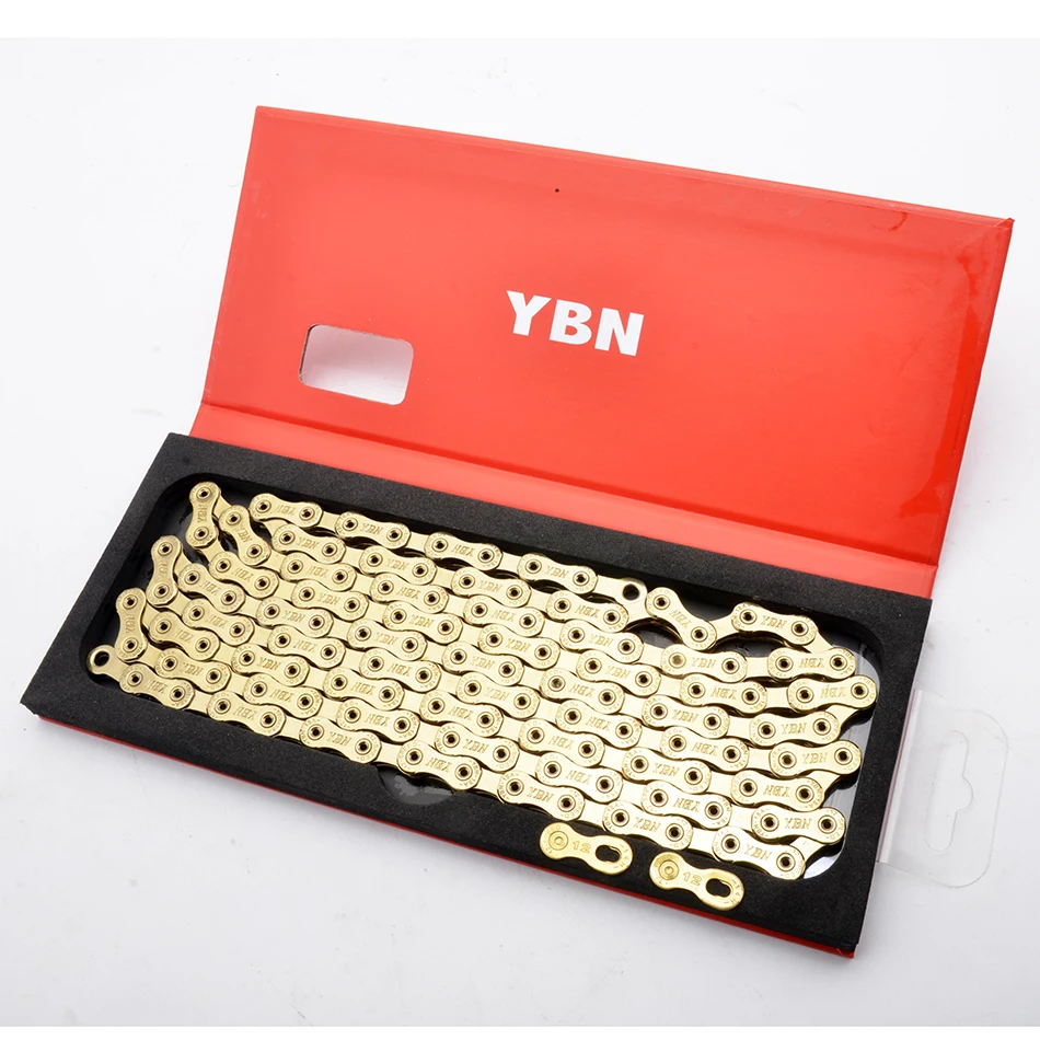 YBN Bike Chain 12 Speed MTB Road Bike Chain Unpacked 12V Bicycle Chain 126 Links Compatible with SRAM SHIMANO