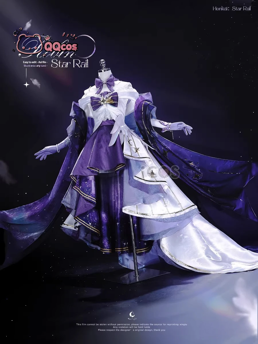

Honkai Star Rail Robin 24 Concert Gown / Music Festival Dress Gorgeous Dress Carnival Party cosplay Costume QQcos