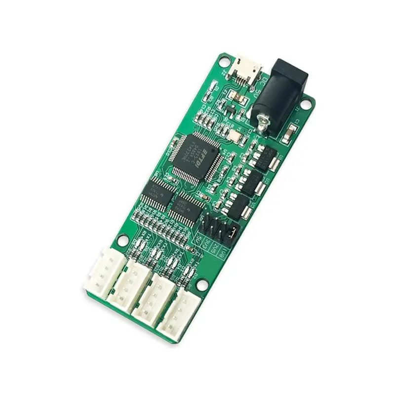 A75Q-LC-FT4232-4TTL USB To TTL Converter Module 4 Channel High Speed UART Serial Port Communication Board 5V 3.3V 2.5V 1.8V