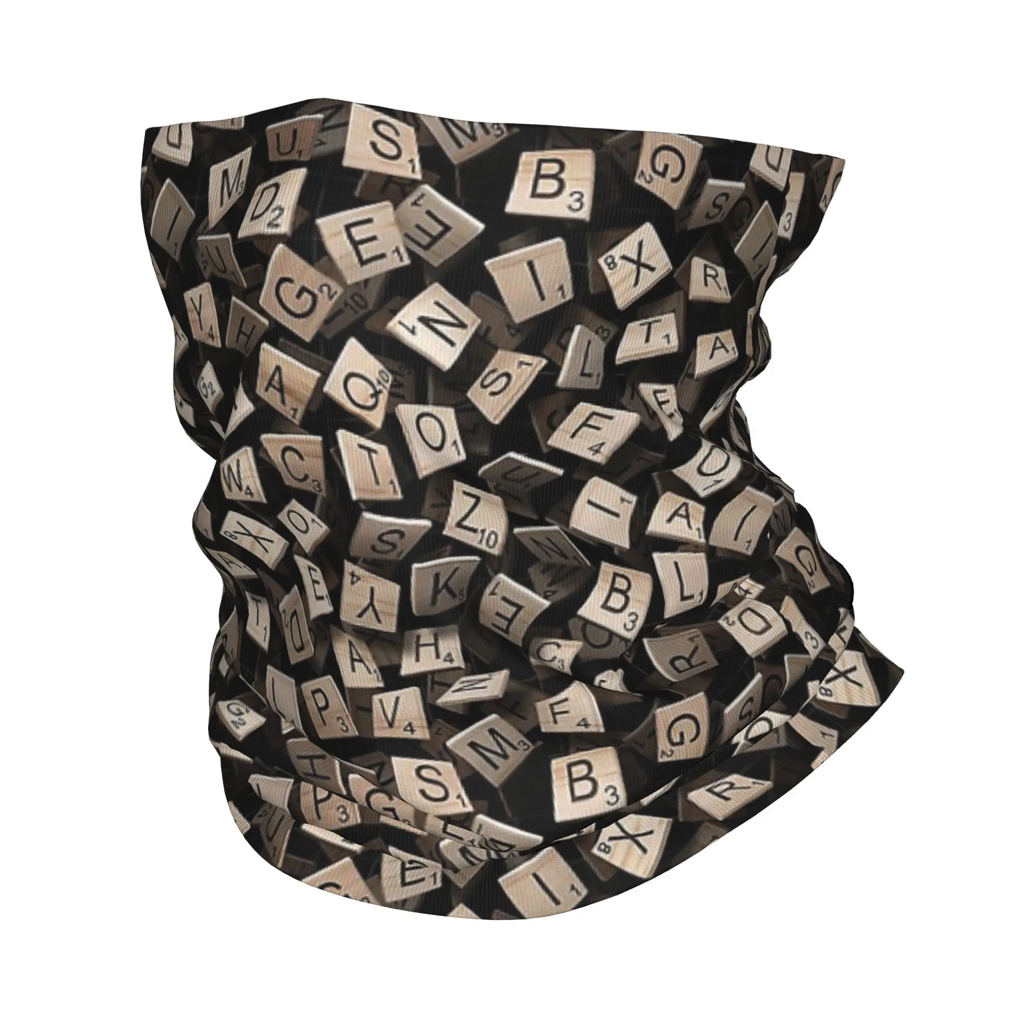 سكرابل بلاط الجنون نمط باندانا غطاء الرقبة قناع وشاح متعدد الوظائف قناع الوجه المشي لمسافات طويلة الصيد الكبار تنفس