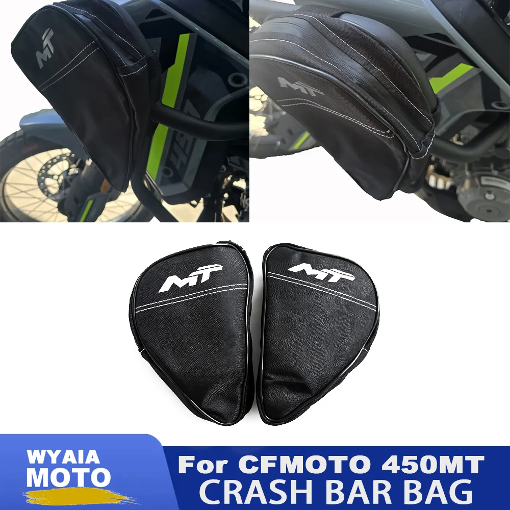 For CFMOTO 450MT 2024 2025 2026 Original Bumper Repair Tool Placement Bag Crash Bar Bag Waterproof Bag 450 MT MT450 450-MT
