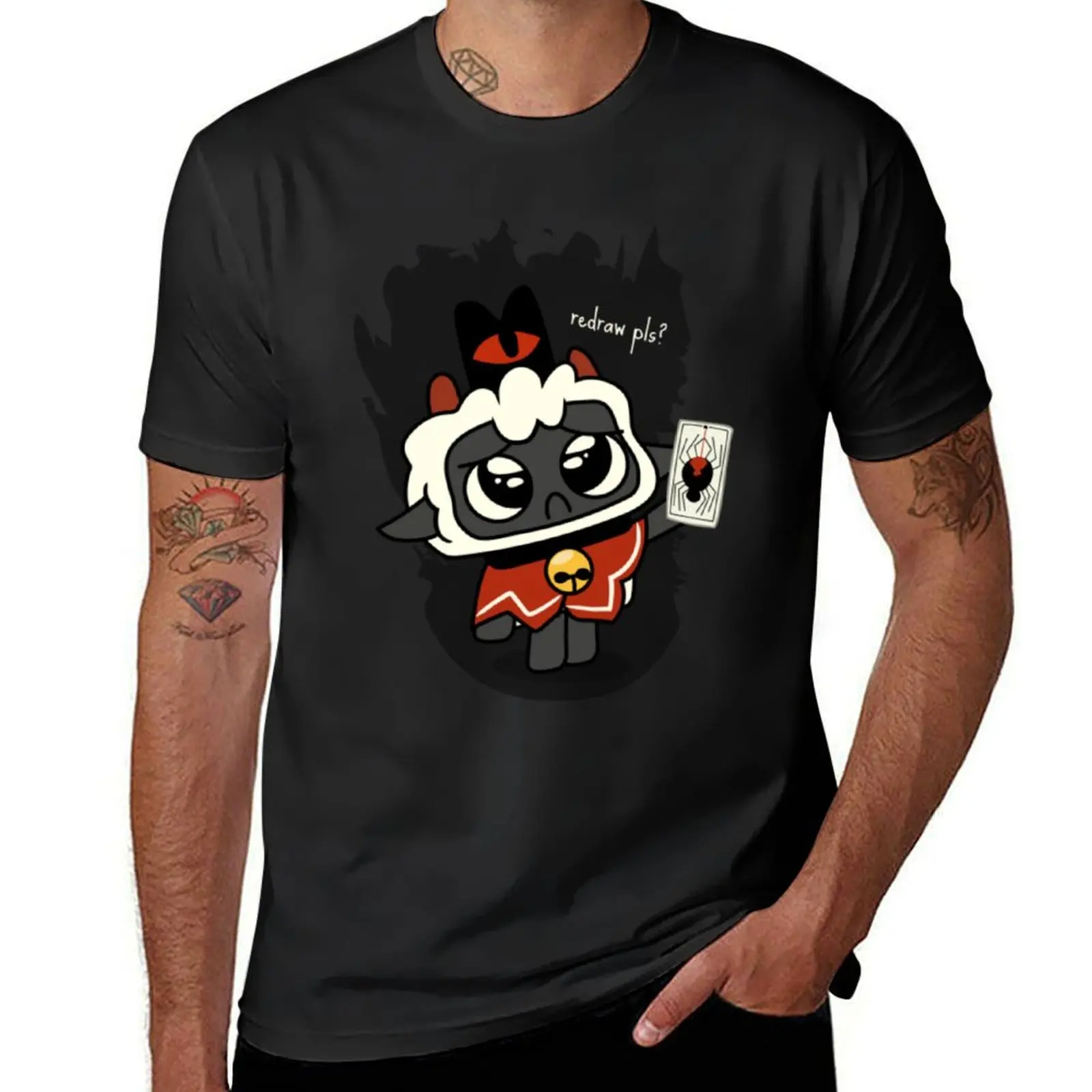 

cult of the lamb with logo T-Shirt oversizeds tees for a boy Men's clothing