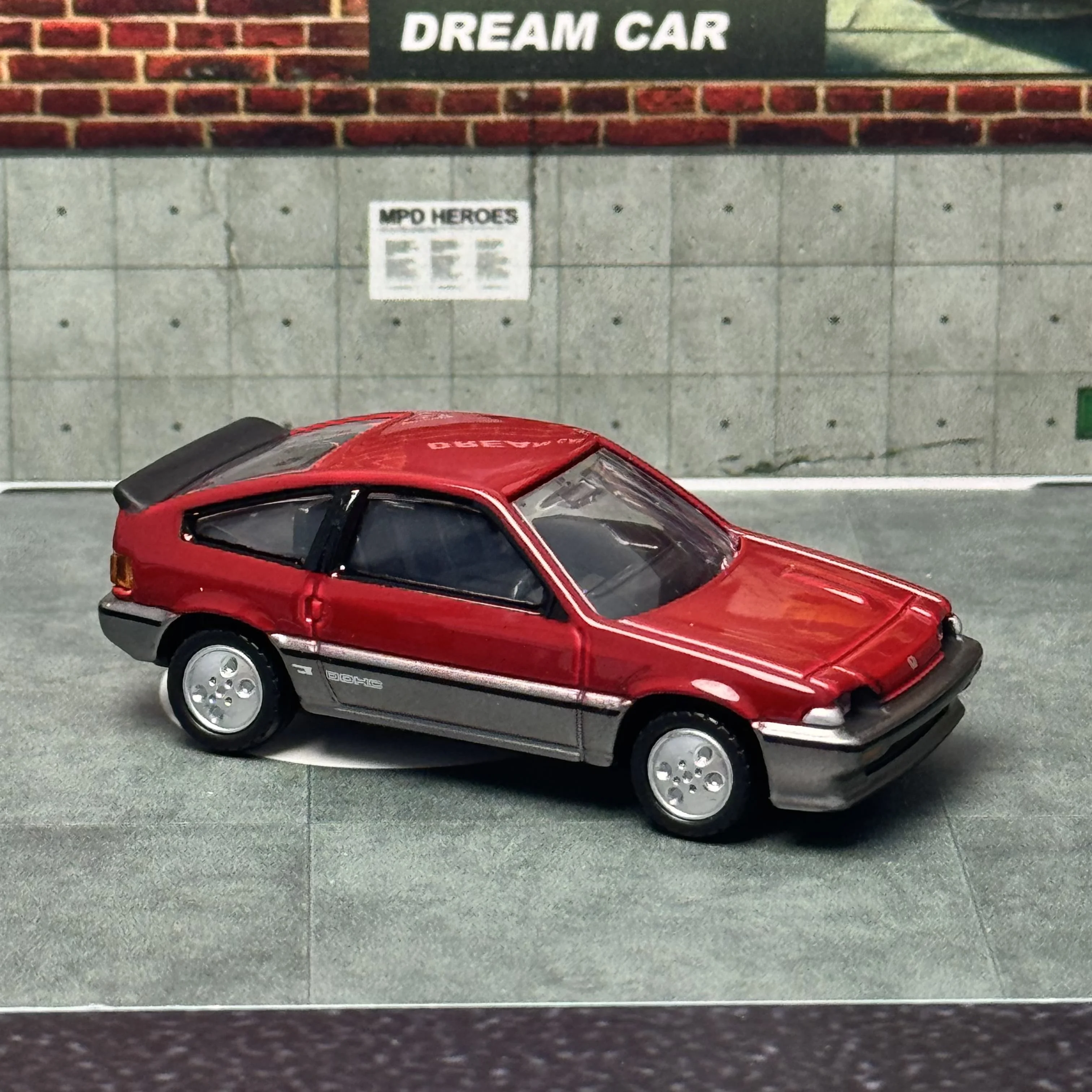 Takara Tomy Tomica Premium 16 Honda Ballade Sports CR-X Samochód Metalowy Model Odlewany Zabawki Prezent na Boże Narodzenie dla Chłopców