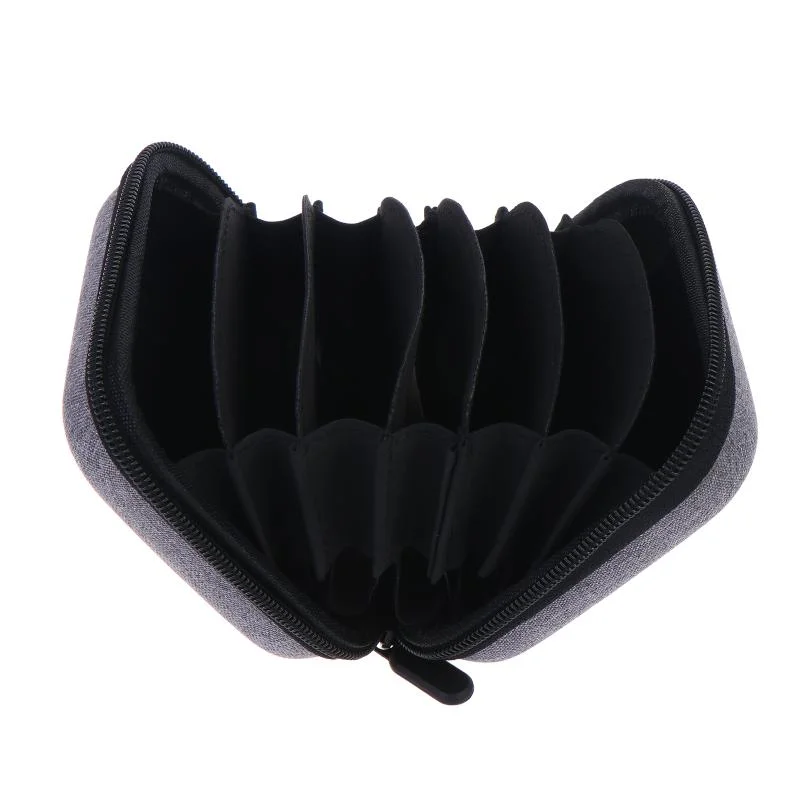 Camera Lens Hard Filter Storage Case Box Water Resistant Shockproof Dust Proof Carrying Bags Expanding Dividers