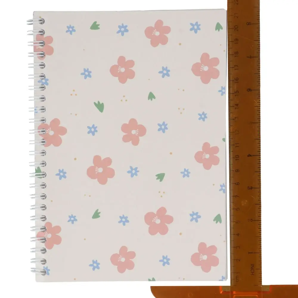 32 Pages Reusable Sticker Book White Flower Sticker Organizer A5 Storage Book Stickers Collection