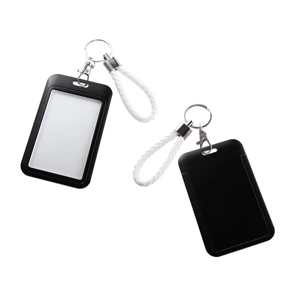 

Student School Supplies Work Card Credit Card Business Keyring Bus Card Cover ID Card Protective Badge Holders ID Card Holders