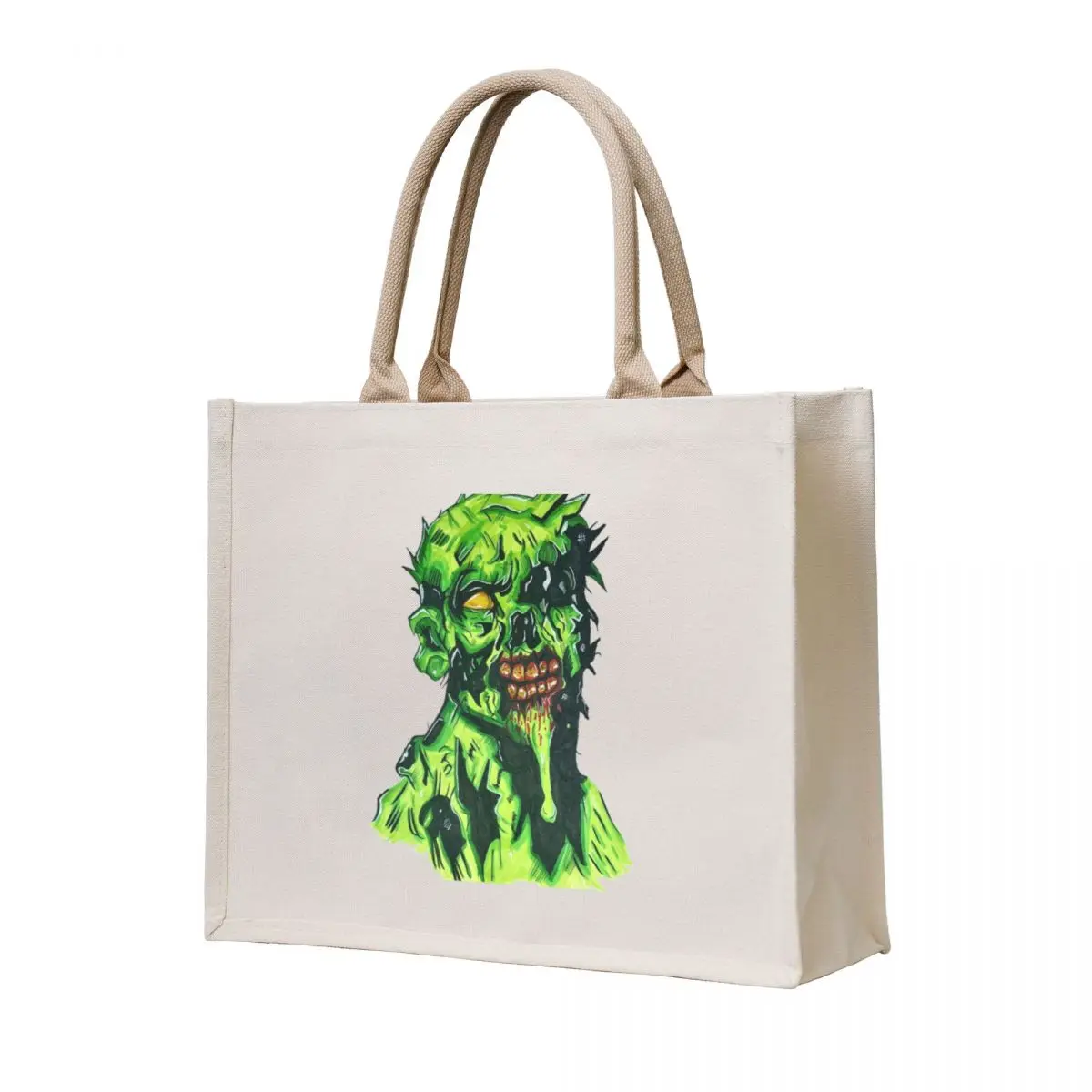 

Zombie illustration Tote Bag eco pack eco bag folding hand bag
