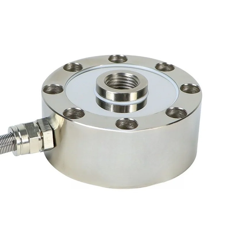 

500T factory Electronic belt scales Large range Heavy Duty Tension pull pressure force measurement pancake compression load cell