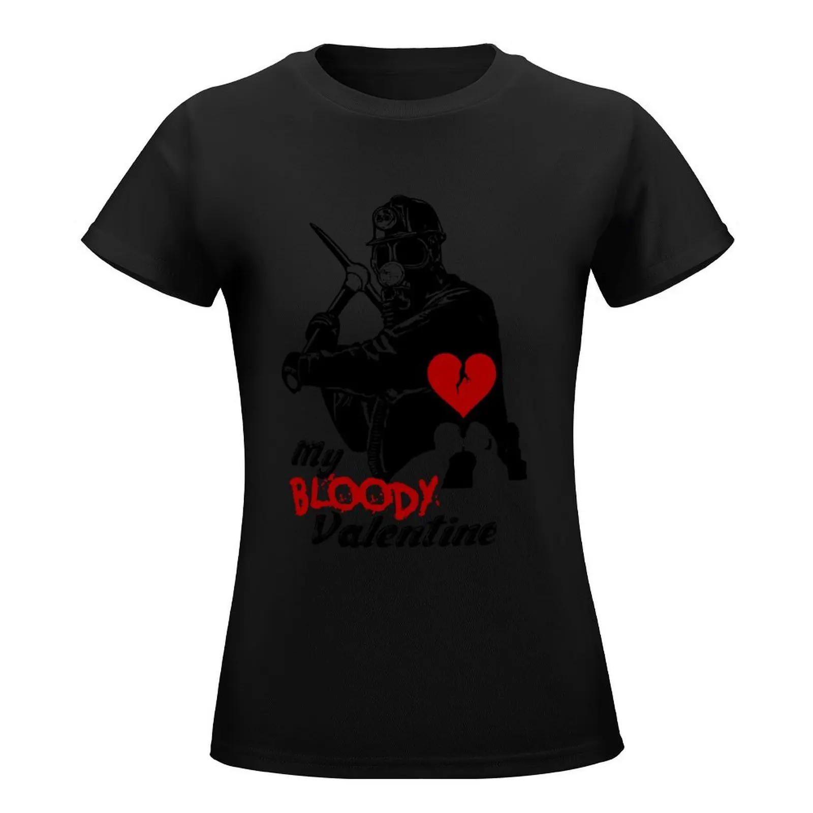 My bloody Valentine T-Shirt Short sleeve tee tees Womens clothing