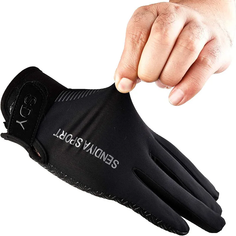 Workout Gloves Weight Lifting - Full Palm Protection & Extra Grip Gym Fishing Fencing Full Finger Gloves ForTraining Fitness