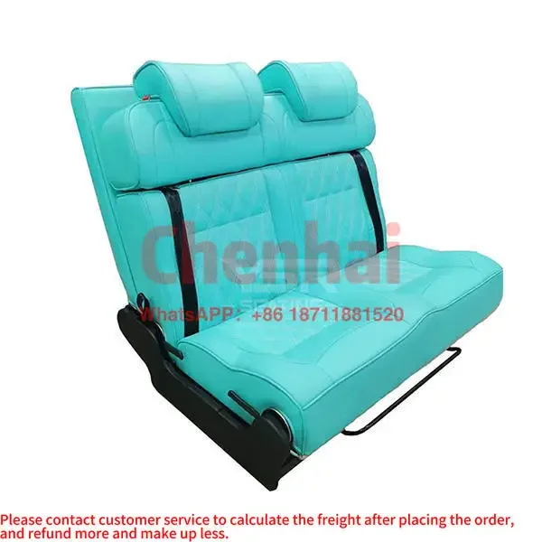 Customizedrv seat business vehicles seat bed chair flat sofa bed chair caravan rv camping trailer seating bed campervan seats