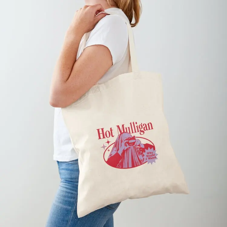 Hot Mulligan's new album, Why Would I Watch Tote Bag Customizable tote bag tote bag university Handbags cute pouch
