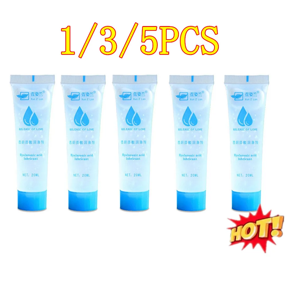 1/2/5PCS Personal Lubricant Long Lasting Ph Balanced Safe Water Based Lubricant Sex Lube For Men Women And Couples Adult