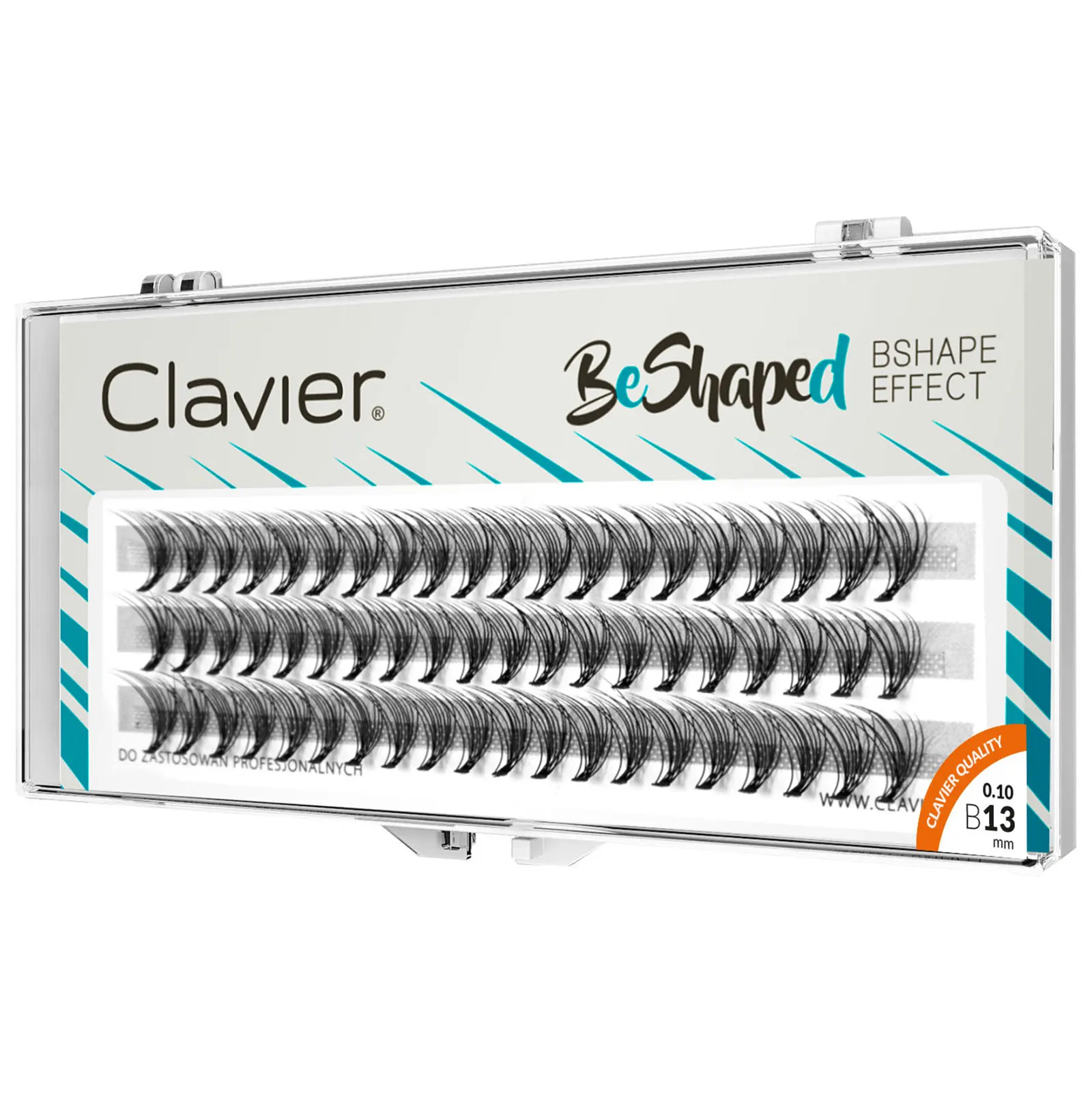 Clavier Fächerförmige Wimpern Außergewöhnliche natürliche Tuft Lash 10D Individuelle Cluster-Wimpernverlängerung Professionelles Make-up Zilien – Detail 12