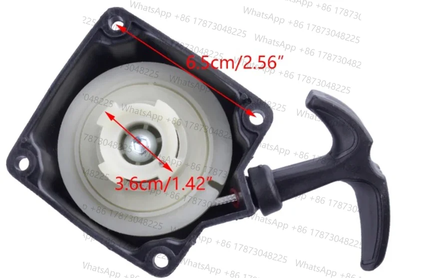 Recoil Pull Cable Starter Fit For Parkside PBK 4 A1 Brushcutter New-image