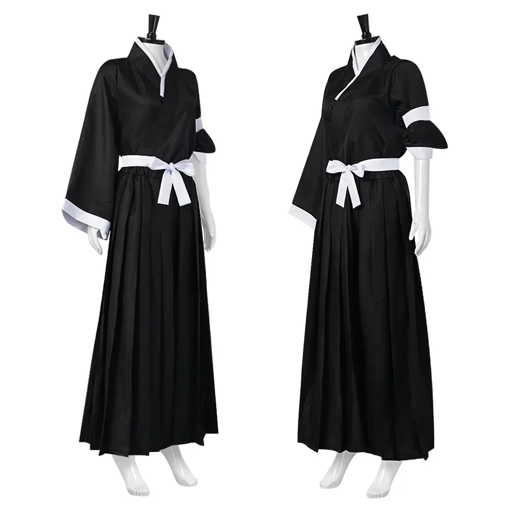 Anime Bleach Costume Kuchiki Rukia Cosplay Rukia Kuchiki Wigs and Kimono Uniform Sets Die Pa Clothes