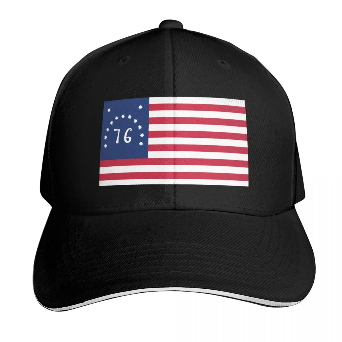 

American 1776 Bennington flag Baseball Cap Cosplay Horse Hat tea Hat Hat Luxury Brand Golf Wear Men Women's