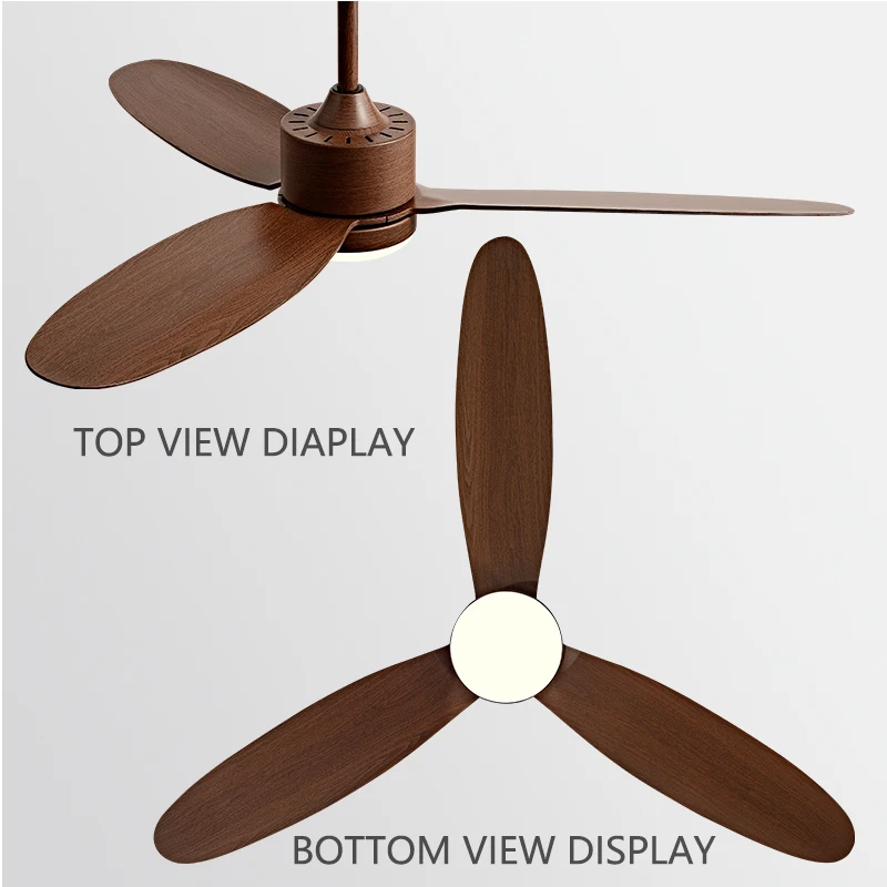 52Inch Fan lamp Modern Simple DC Ceiling Fan Lamp Restaurant Living Room Household use 110V 220V Remote Control Electric fan