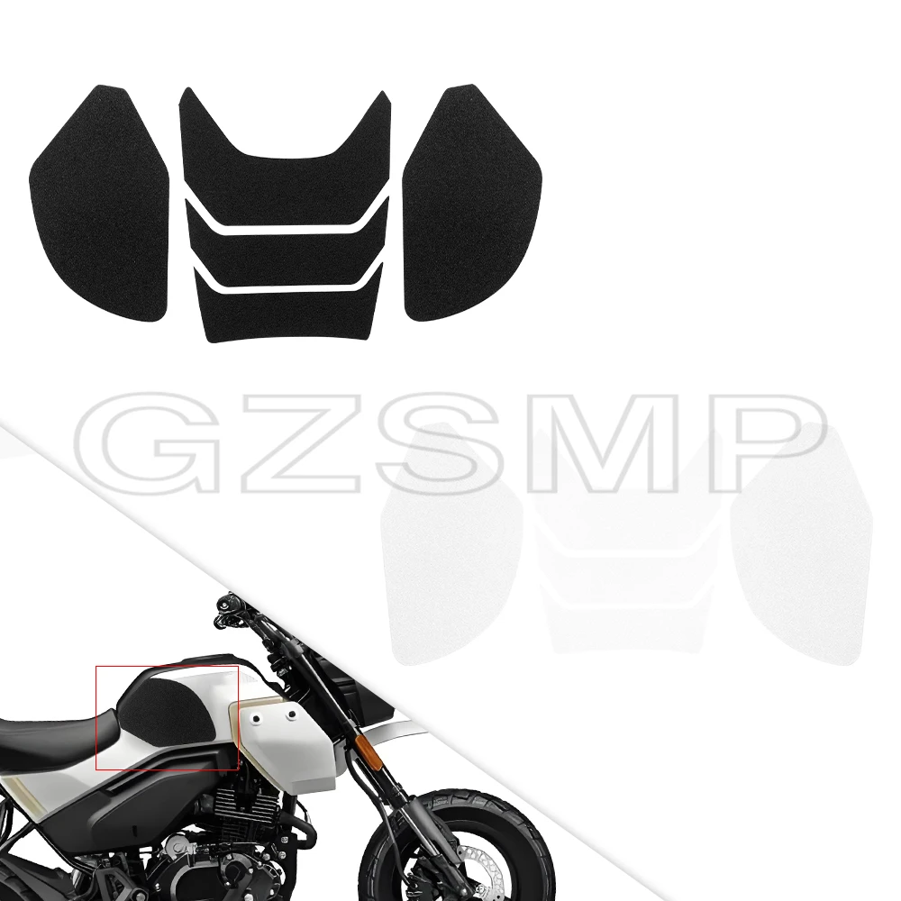 fit For CFMOTO PAPIO XO 2023- up Motorcycle Anti Slip Tank Pad Protector Sticker Gas Knee Grip Gas Traction Pad Cover