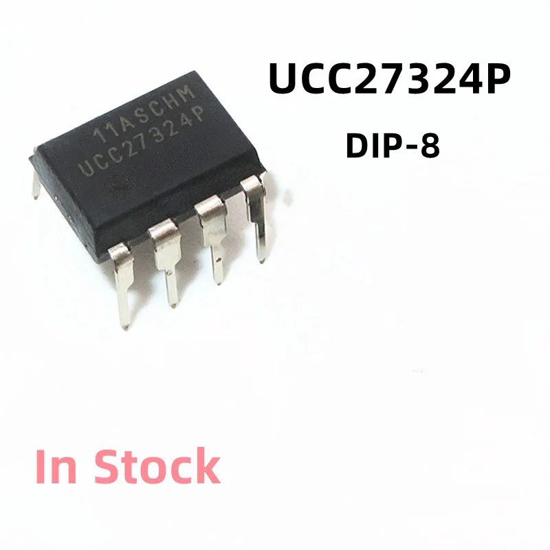 10PCS/LOT UCC27324P 27324 DIP-8 Power management chip Original New In Stock