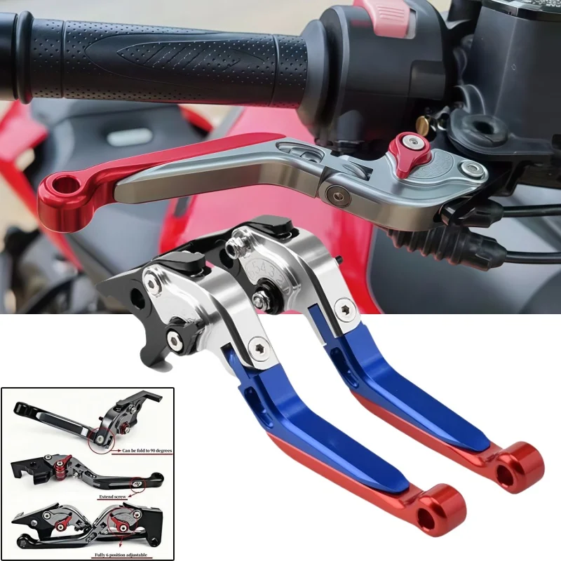 

Motorcycle Brake Lever Set For Honda CBR1000RR/FIREBLADE/SP 2008-2021 CBR600RR 2007-2022 Handle Levers Foldable Adjustable
