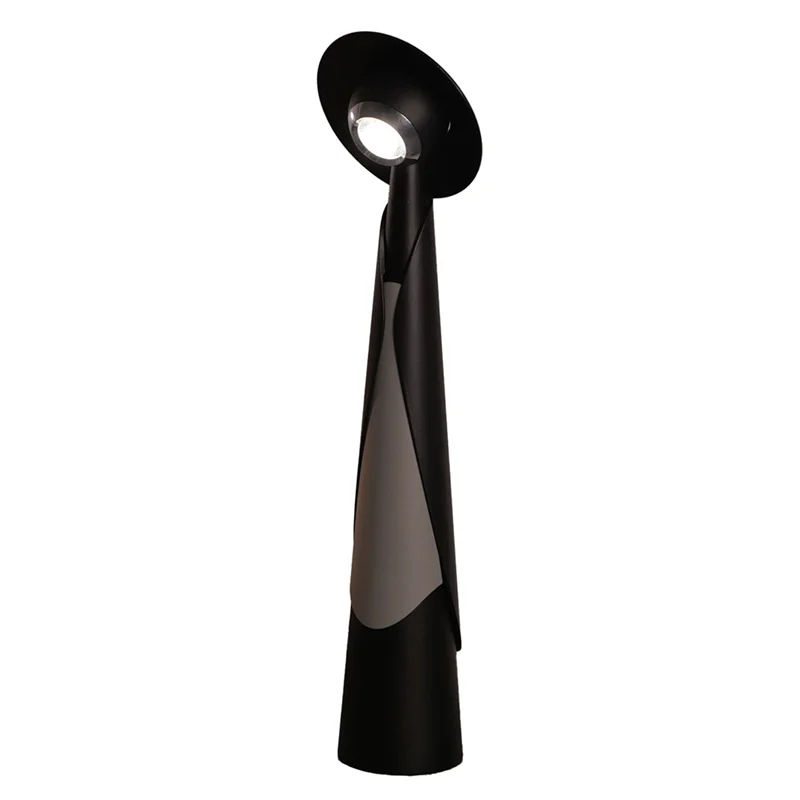

A25F-Bedside Lamp With Built-In Charger Sleek Overlooking Table Light Design For Home Decor