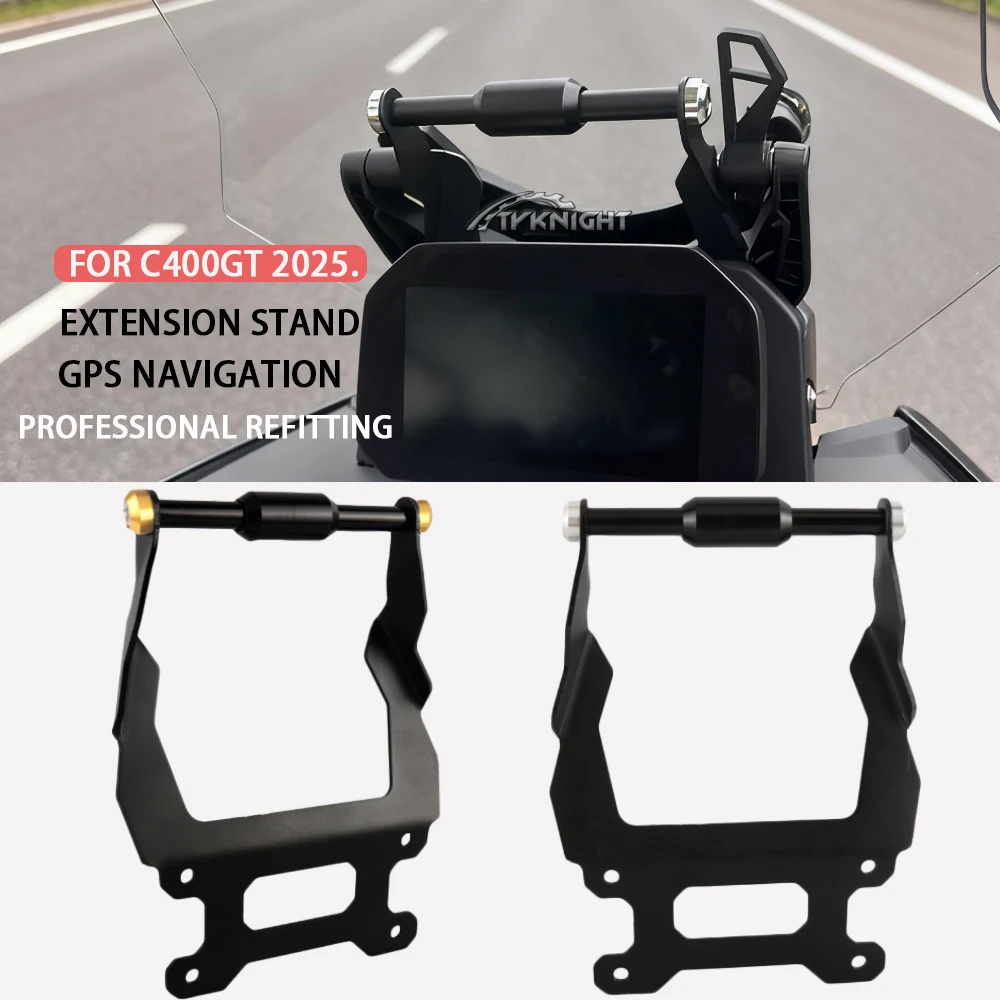 Para bmw2025 c400gt c 400 gt c400gt soporte de placa de navegação gps para telefone nuevos accesorios de soporte para teléfo