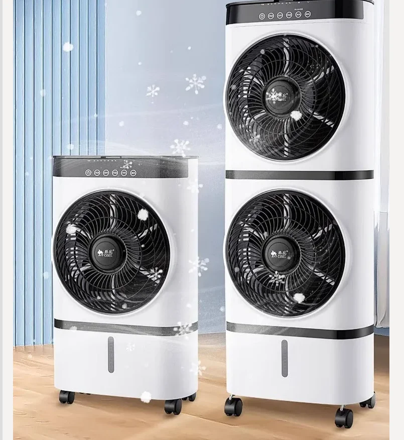 

Портативный двухслойный бесшумный вентилятор-охладитель Camel New Air Cooler 220В с резервуаром для воды для дома и офиса HAB