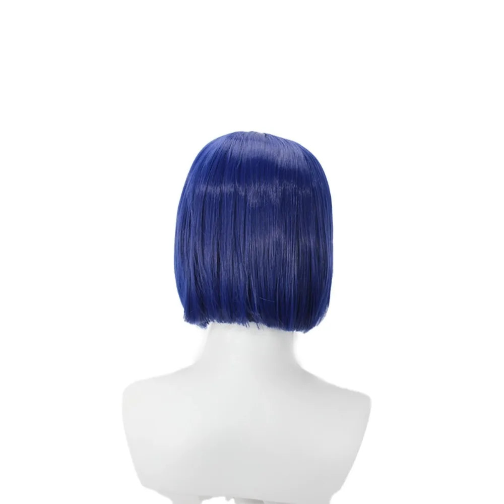 Coraline 코스프레 가발 블루 애니메이션 의상 머리 어린이 성인 할로윈 파티