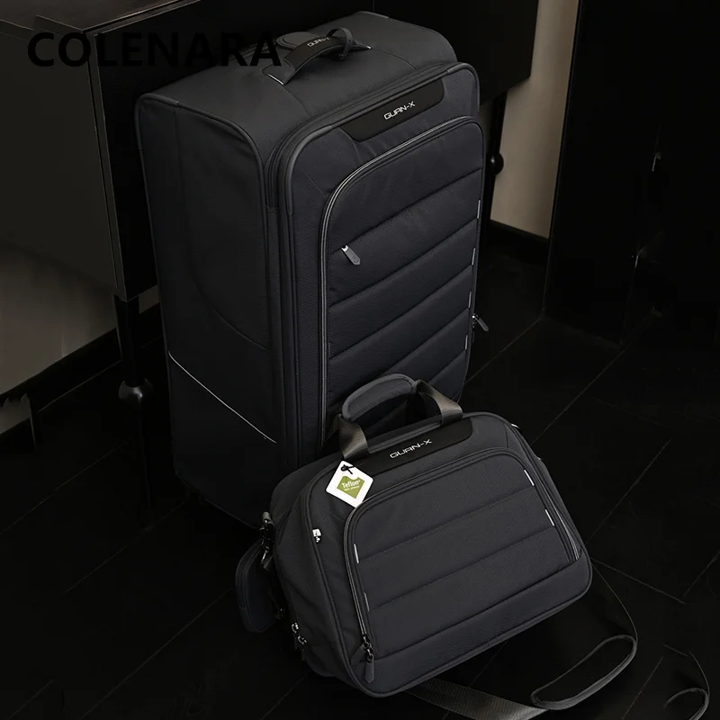 COLENARA Suitcase High Quality Oxford Cloth Boarding Box 20
