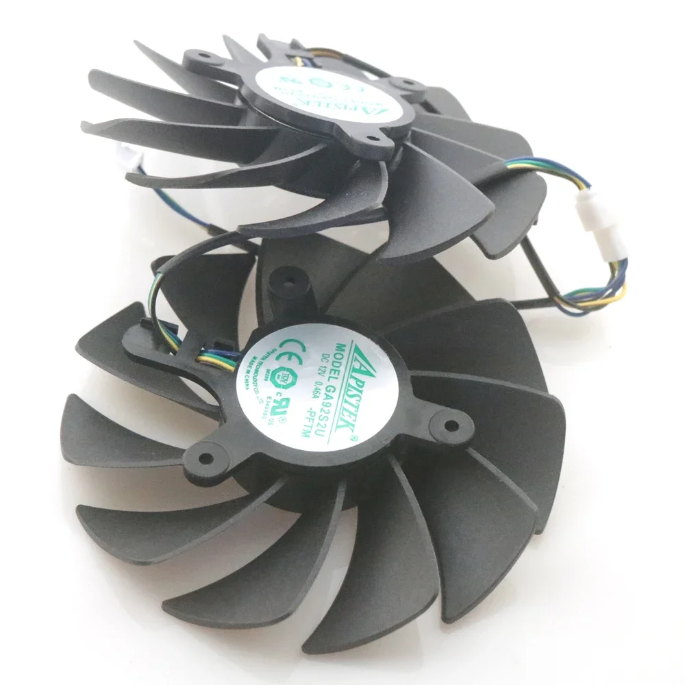 냉각 선풍기 VGA 선풍기, GA92S2U-PFTM, ZOTAC RTX3060 RTX3060ti HA HB 그래픽 카드용, DC12V 0.46A