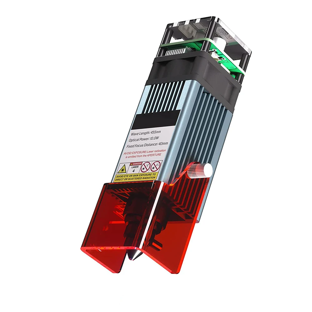 Laser Head Diode Engraving Cutting Machine 10w Power Laser Module for Professional Cut 1-9mm Plywood CNC