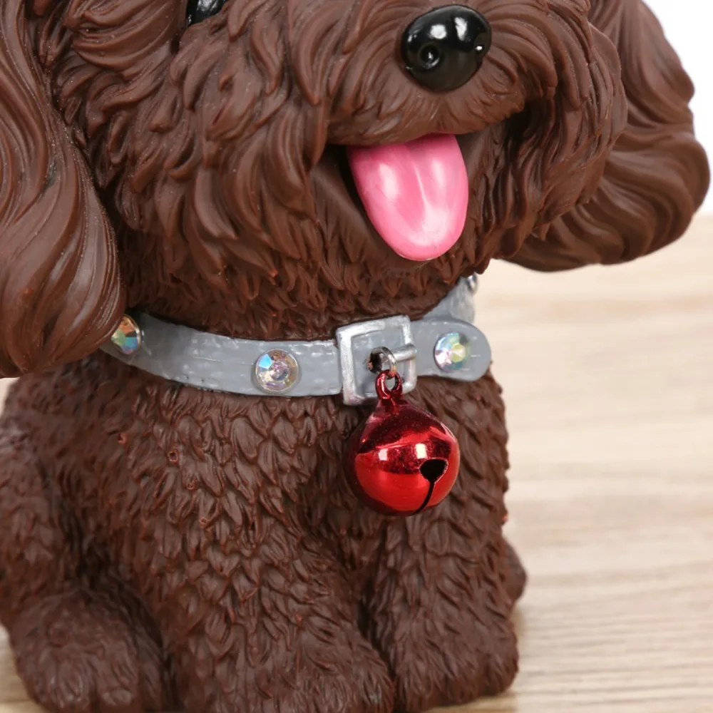 Caja de ahorro duradera para perro, hucha decorativa de gran capacidad, caja de ahorro de animales, cajas de dinero de dibujos animados que se pueden abrir, regalo de decoración