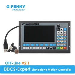 EU/RU/BR DDCS Expert Standalone Motion Controller Offline Controller Support 3/4/5 axis USB CNC Controller Interface