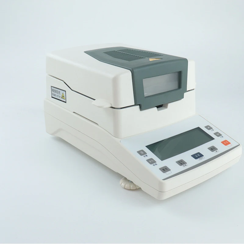 ME110 Halogen Moisture Analyzer Machine 110g 0.01g Stainless Steel 5 Inch Touch Screen Moisture Meter for Food Grains Powder